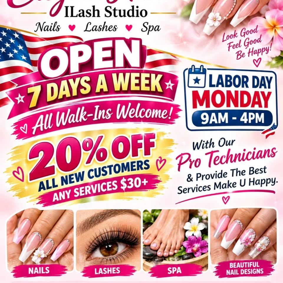 Elegant Nails & ILash Studio Special Offers and Services